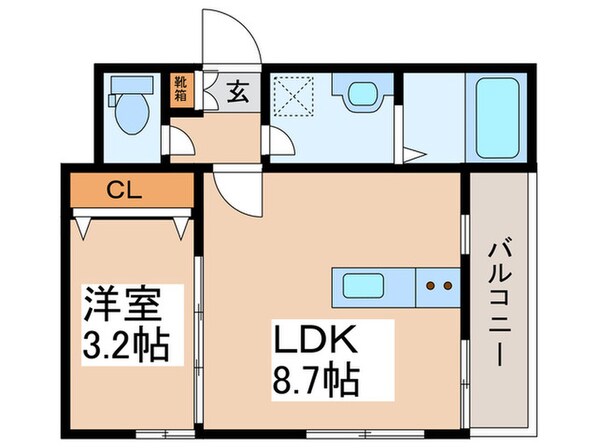 仮）アザーレ・ディオンの物件間取画像